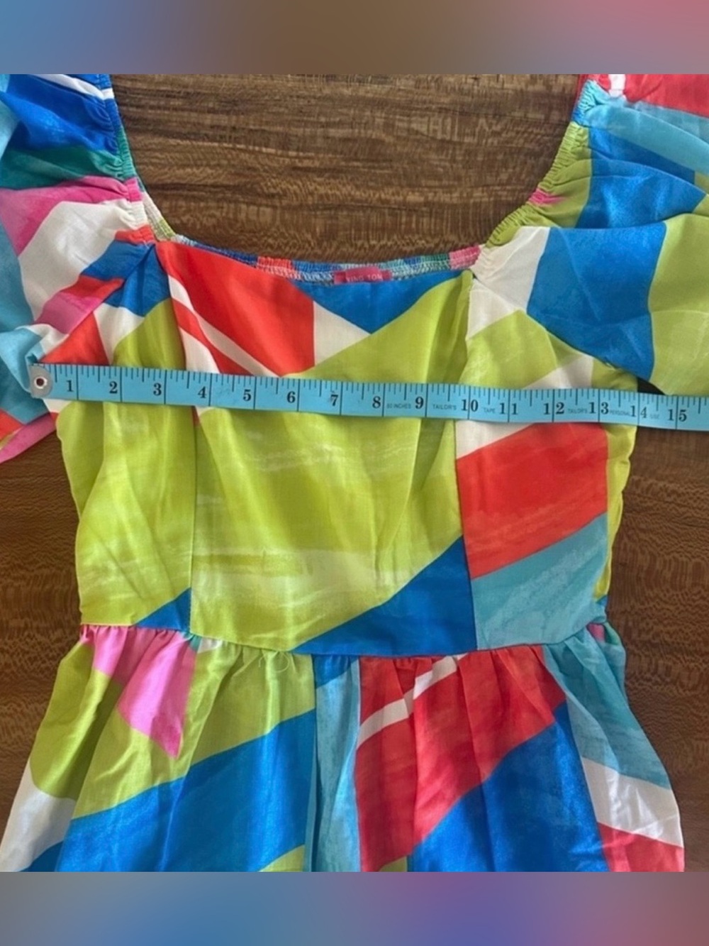 Flying Tomato Precious Moments/Full of Grace Dress with Puff Sleeves |Size S - Picture 5 of 15